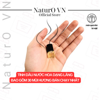 Tinh dầu nước hoa Pháp dạng lăn mini 1.5ml hàng mẫu 30 mùi nước hoa nam nữ