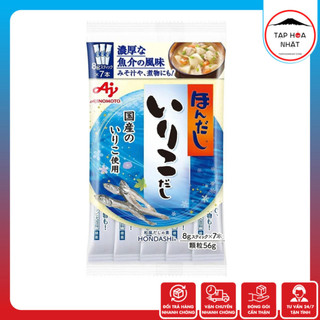 Hạt nêm cá cơm ajinomoto nhật bản - gia vị ăn dặm cho bé ống nhỏ túi 56g