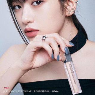 Che khuyết điểm Clio Kill Cover Liquid Concealer lâu trôi che khuyết điểm cao