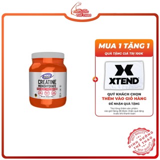Now micronized creatine monohydrate - hỗ trợ phục hồi cơ bắp nhanh chóng sau tập luyện