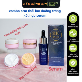 Combo ccm thái lan dưỡng trắng kết hợp serum