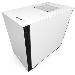 Vỏ Case NZXT H210 (Mini Tower / Màu Trắng Đen / Kính cường lực / ITX / Chính Hãng)