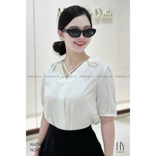 Áo sơ mi cổ hoa - AN015