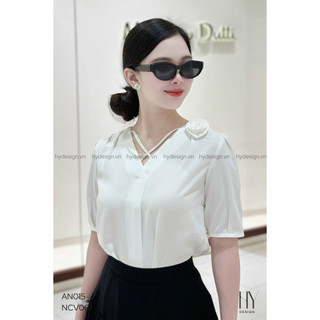 Áo sơ mi cổ hoa - AN015