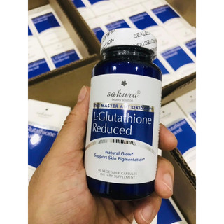 Viên uống trắng da chống lão hóa Sakura L-Glutathione Reduced 60 viên