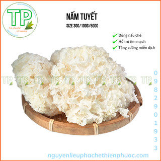 Nấm tuyết (tuyết nhĩ) - gói 500g