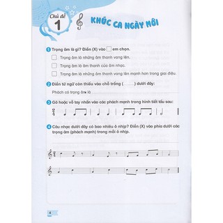 Sách - Vở bài tập Âm nhạc 5 - Kết nối tri thức