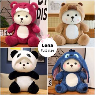 (Hỏa tốc 2H) Gấu bông Lena stick cute dễ thương Lotso đủ size ADA'S HOUSE