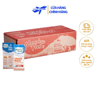 [Thùng 24 Hộp] Sữa Tươi Tiệt Trùng MEADOW FRESH CANXI 200ml - Nhập khẩu Úc