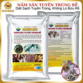 Thuốc trừ tuyến trừng, bảo vệ rễ - gói 500g bột hòa tan