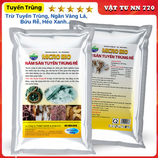 Thuốc trừ tuyến trùng rễ ngăn vàng lá, u rễ, héo xanh - gói 500gr