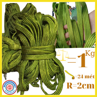 1kg Dây dù dẹt 2cm loại tốt