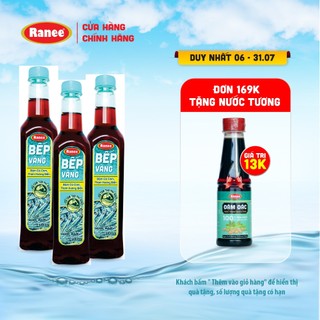 Combo 3 nước mắm thơm ngon cá cơm bếp vàng 12n 500ml
