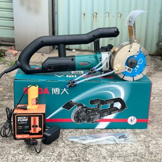 Máy cắt rãnh tường 5 lưỡi không chổi than boda cw - 135 công suất 3800w tặng kèm 1 bơm bảo hành 6 tháng