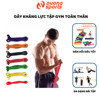 Dây Kháng Lực Cao Su Tập Gym DUONG SPORT, Power Band Tập Cơ Tay Chân Mông DC0034