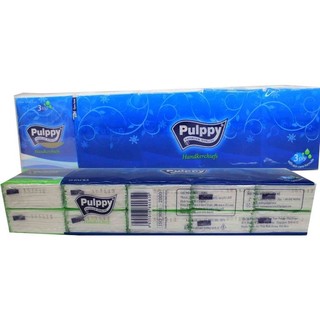 [COMBO 5 LỐC] Khăn giấy mini PULPPY (1 lốc 10 gói nhỏ)