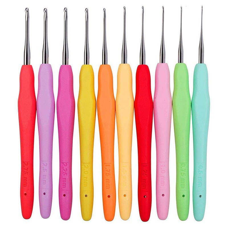 1 Cây Móc Len - Kim Móc Cán Dẻo 2,5mm-7.0mm