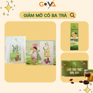 Trà sen giảm mỡ Cô Ba Trà giữ dáng đẹp da tặng gel tan mỡ, quần sinh nhiệt và thẻ cào may mắn