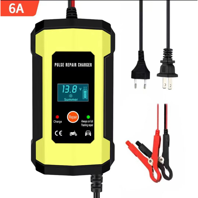 Máy sạc bình 12v tự ngắt, sạc bình 12v từ 4ah - 100ah và 12v 30ah cho xe máy và ô tô.
