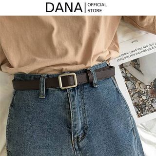 Thắt lưng dây nịt nữ thời trang dây nịch đẹp DANA