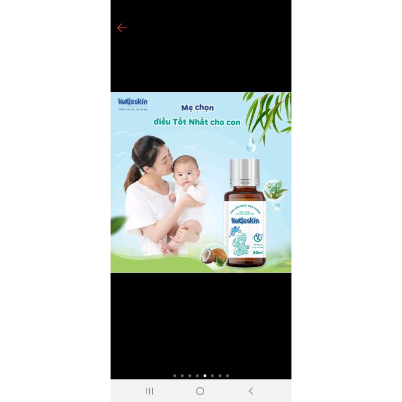 Tinh dầu đuổi muỗi Kutieskin 5ml