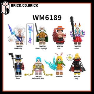One Piece Đồ chơi Lắp ráp Nika Luffy Silvers Rayleigh Ace Mô hình Yamato Sabo Nefertari WM6189