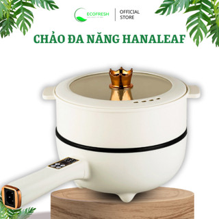 Chảo điện đa năng chống dính, chảo điện mini dung tích 3L, công suất 1000W nấu nhanh - EcoFresh