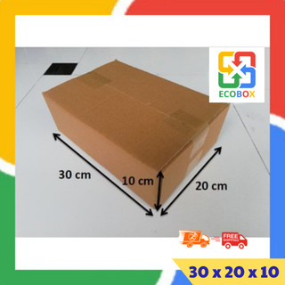 ECOBOX - 30x20x10 COMBO 100 hộp carton
