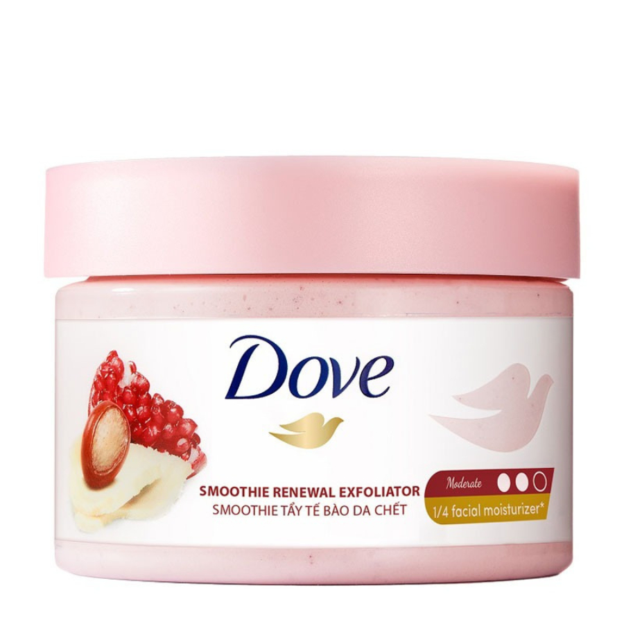 [HÀNG CHÍNH HÃNG] Tẩy Da Chết Dove  298g | Tẩy da chết body dịu nhẹ, cấp ẩm, mềm mại, thơm lâu, dễ chịu TẶNG MẶT NẠ B5 | BigBuy360 - bigbuy360.vn