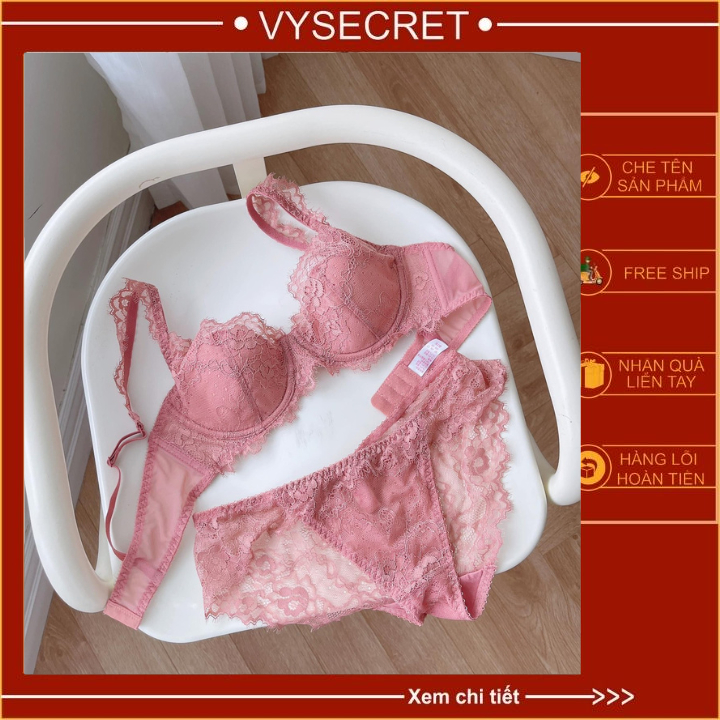Bộ Đồ Lót 9228 Cánh Tiên Mút Mỏng , Sét Nội Y Có Gọng Cao Cấp