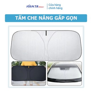 Tấm che nắng kính lái bên trong gấp gọn MẪU MỚI 2024 - Siêu tiện lợi, che nắng, cách nhiệt hiệu quả - Kanta