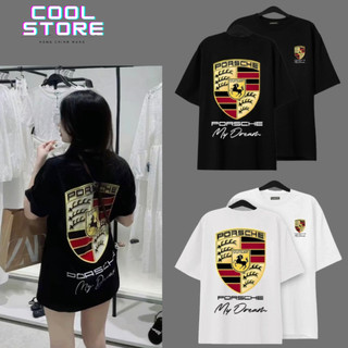 Áo Thun PORSCHE Nam Nữ, Áo Phông Chất Liệu Cotton 100% Định Lượng 250gsm Form Rộng Basic Dễ Phối Đồ COOL STORE Q2