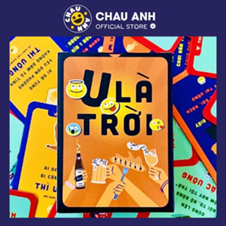 (Bộ 100 lá) Bộ bài drinking game nốc out thẻ bài huệ uống thử thách cùng bạn bè cho nhóm cặp đôi 100 lá U Là Trời