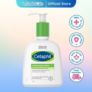 Sữa dưỡng ẩm toàn thân và da mặt Cetaphil Moisturising Lotion 237ml