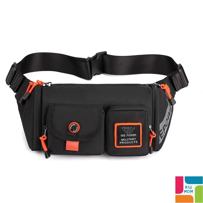 Túi bao tử nam We power phối màu chất vải cao cấp bền đẹp nhiều ngăn tiện dụng