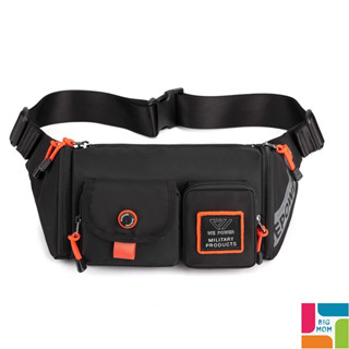 Túi bao tử nam We power phối màu chất vải cao cấp bền đẹp nhiều ngăn tiện dụng