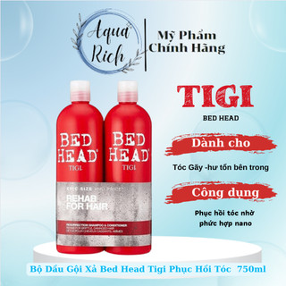Cặp Gội Xã TIGI đỏ 750ml x 2