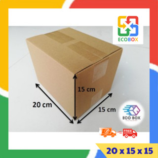 ECOBOX - 20x15x15 COMBO 10 Hộp carton đóng hàng