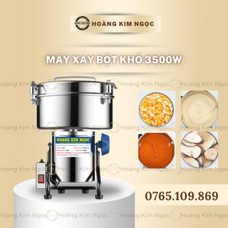 Máy xay bột khô 3500w hoàng kim ngọc