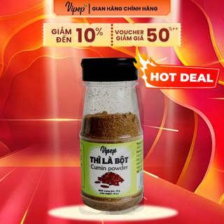Thì Là Bột Tự Nhiên Vipep Hũ Nhựa 40g - Gia vị Vipep