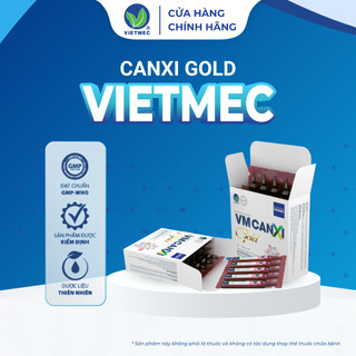 [COMBO 3 TẶNG 1] VM Canxi Gold Bổ Sung Canxi Hỗ Trợ Phát Triển Chiều Cao (Hộp 20 Ống)