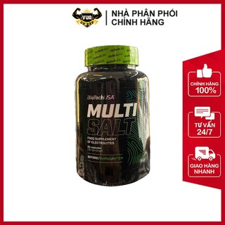 Viên Uống Bù Muối Ngăn Ngừa Chuột Rút MULTI SALT BiotechUSA Hộp 60 viên