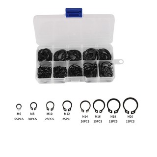 Hộp 200 phe gài trục m6 m8 m10 m12 m14 m16 m18 m20, phe cài móng ngựa, phe cốt quạt, chốt móng ngựa nhiều size