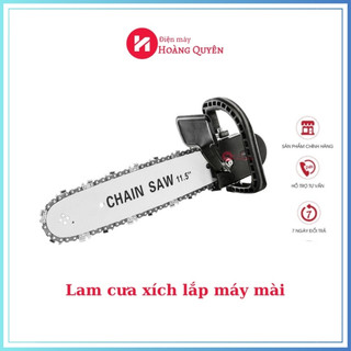 Lam cưa xích lắp máy mài