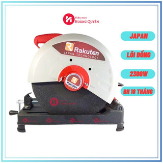 Máy cắt sắt bàn rakuten 2300w chính hãng tặng đĩa cắt lỗi đồng 100% BH 18 Tháng