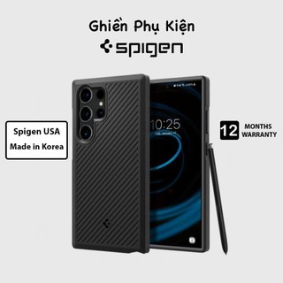 Ốp lưng spigen core armor matte black for galaxy s24 ultra 6.8inch 2024