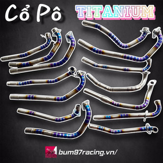 Cổ TITANIUM Gr5 lắp bô zin các dòng xe