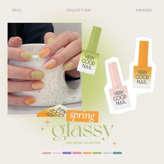 "Very Good Nail - Glassy Spring Collecion": Sơn gel Thạch cao cấp Very Good Nail chính hãng Hàn Quốc Chai lẻ 10ml