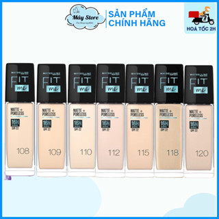 Kem nền mịn nhẹ, kiềm dầu Maybeline Fit Me 30ml
