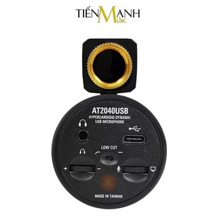 [Chính Hãng] Micro Audio Technica AT2040USB - Mic Thu Âm AT2040 USB Dynamic Phòng Studio Podcast Microphone